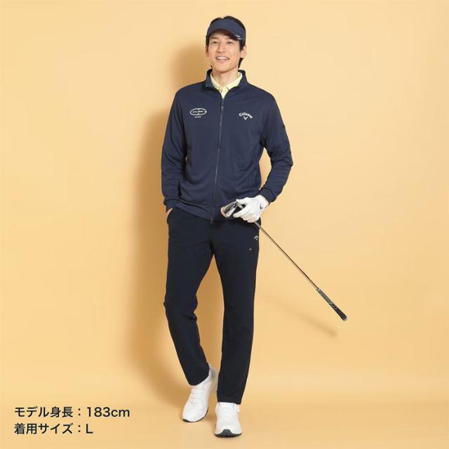 キャロウェイ -3℃裏クール カノコ フルジップ ブルゾン ゴルフウェア メンズ 2025年春夏モデル M-3L C25117103