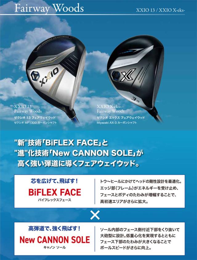ダンロップ XXIO ゼクシオ 頑丈 エックス フェアウェイウッド