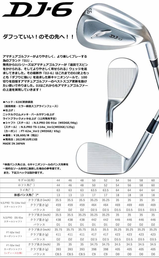 特注カスタムクラブ フォーティーン DJ-6 Black Edition ウエッジ