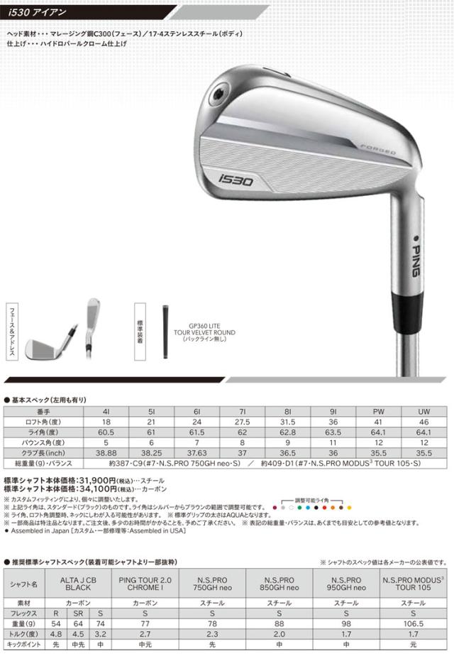ピン i530 6-U 6本 950GHneo(S) 黒ドット パワースペック ピン i530 6-U 6本 950GHneo(S) 黒ドット パワースペック - メルカリ