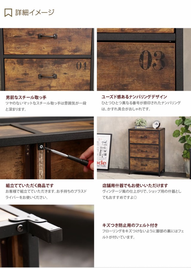 最新作人気 チェスト タンス たんす 箪笥 3段 収納 収納家具 整理 棚 奥行40cm 大容量の通販はau PAY マーケット - 家具350|商品ロットナンバー:354553817 特典進呈