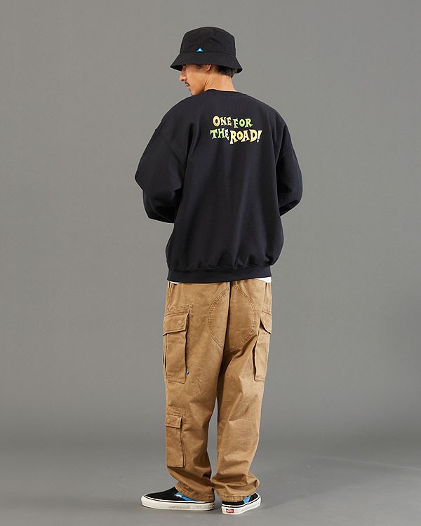 Liberaiders リベレイダース ONE FOR THE ROAD CREWNECK メンズ