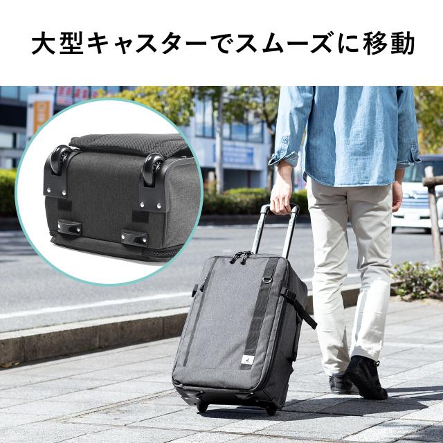 キャスター付きリュック キャリーリュック キャリーバッグ 2WAY