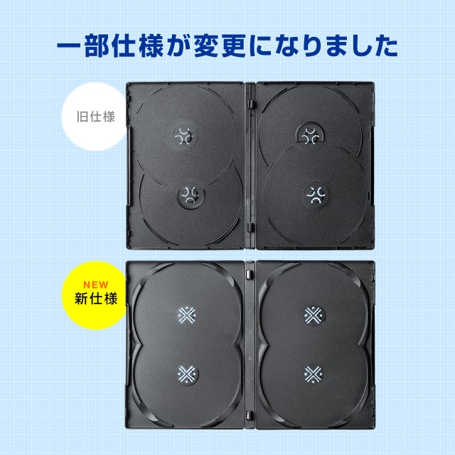 楽天市場】【楽天1位受賞】DVDケース トールケース 1枚収納 10枚