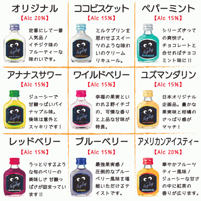 クライナー ファイグリング 【詰め合わせセット 4箱分】 9種×各8
