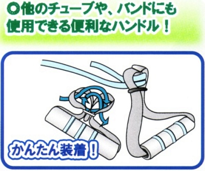他のチューブにも装着可能