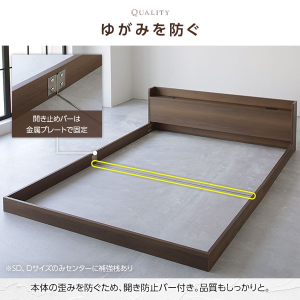 2022品質保証 ベッド 低床 ロータイプ すのこ 木製 宮付き 棚付き コンセント付き ヴィンテージ ブラック セミダブル ポケットコイルマットレス付きの通販はau PAY マーケット - フジックス|商品ロットナ 超特価特価