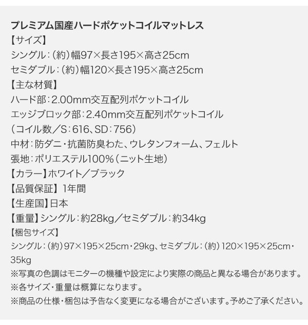 ハイグレーℛ 高級ウォルナット材ツインベッド PAY マーケット - フジックス|商品ロットナ 〔フィデリオ〕〔ハイグレード国産ポケットコイルマットレス付き〕 ツイン(S×2) 〔マット色〕黒の通販はau マットレス