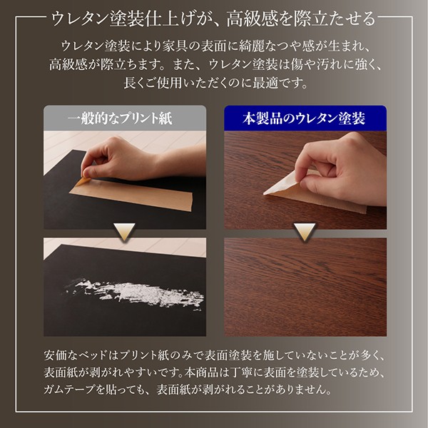 お買い得低価 棚・照明付 高級ローベッド 〔リガーロ〕〔ハイグレード国産ポケットコイルマット付〕 セミダブル ウォルナット 〔マット〕黒の通販はau PAY マーケット - フジックス|商品ロットナンバー 低価新品