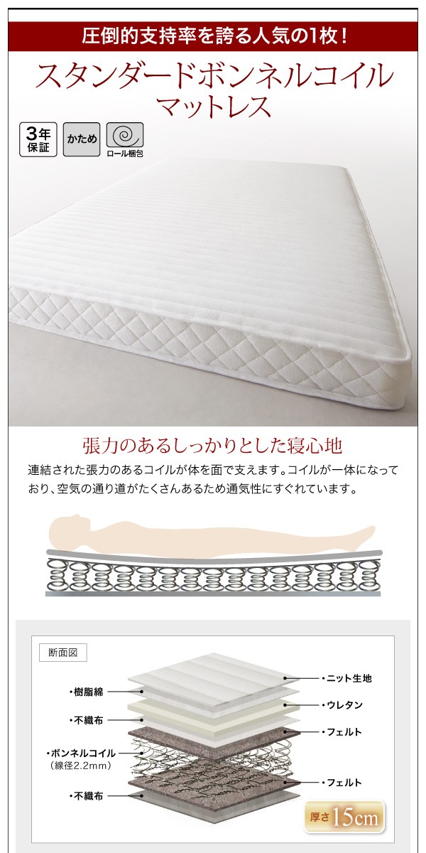 ファミリー 大型フロアベッド 〔マット〕黒の通販はau PAY マーケット - フジックス|商品ロットナンバー:21587 〔LAUTUS〕 〔スタンダードポケットコイルマット付〕 シングル 〔フレーム〕ウォルナットBR いてご