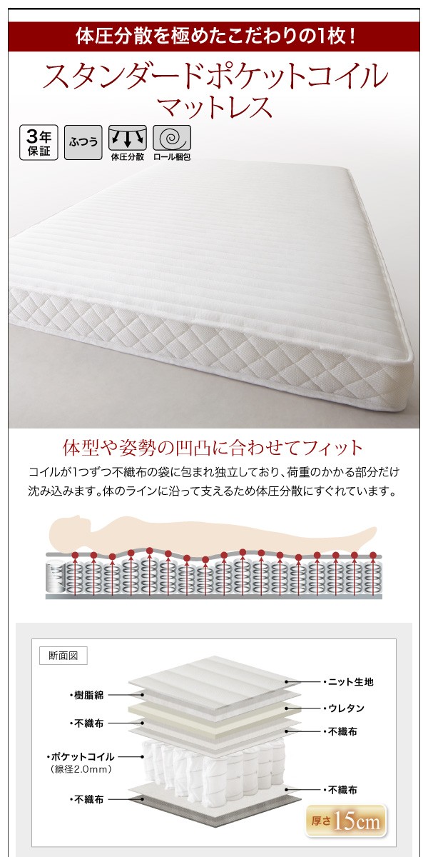 ファミリー 大型フロアベッド 〔マット〕黒の通販はau PAY マーケット - フジックス|商品ロットナンバー:21587 〔LAUTUS〕 〔スタンダードポケットコイルマット付〕 シングル 〔フレーム〕ウォルナットBR いてご