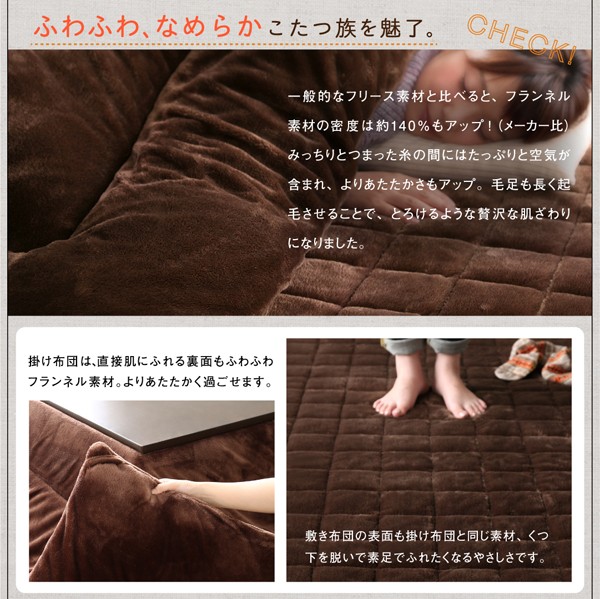 最新作大人気 マイクロファイバー ワインレッドの通販はau PAY マーケット - フジックス|商品ロットナンバー:246443990 フランネル こたつ掛け・敷き布団2点セット ボリュームタイプ 5尺長方形(90×150cm)対応 高評価新品