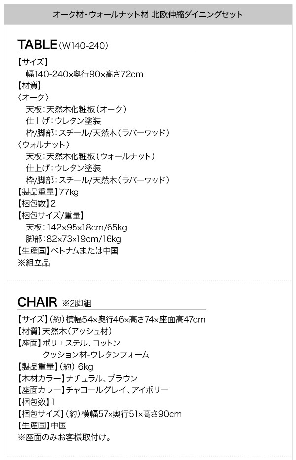 チャコール々 伸縮式ダイニングシリーズ 〔座面色〕アイボリーの通販はau PAY マーケット - フジックス|商品ロットナンバー:325762712 Jole ダイニングチェア単品(2脚組) ナチュラル のため