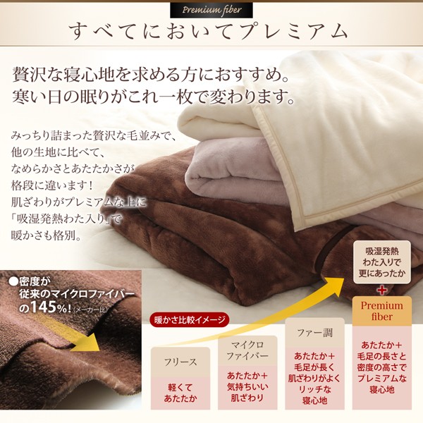 日本製新作 贅沢仕立てのとろける毛布・パッドシリーズ ナチュラルベージュの通販はau PAY マーケット - フジックス|商品ロットナンバー:215878335 〔gran+〕 2枚合わせ毛布単品 発熱わた入り キング 再入荷