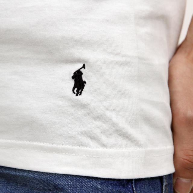 ポロ ラルフローレン POLO RALPH LAUREN 正規品 メンズ アンダーウェア 半袖クルーネックT COTTON CLASSIC CREW T-SHIRT NCCNP WHD WHITE/CRUISE NAVY PP