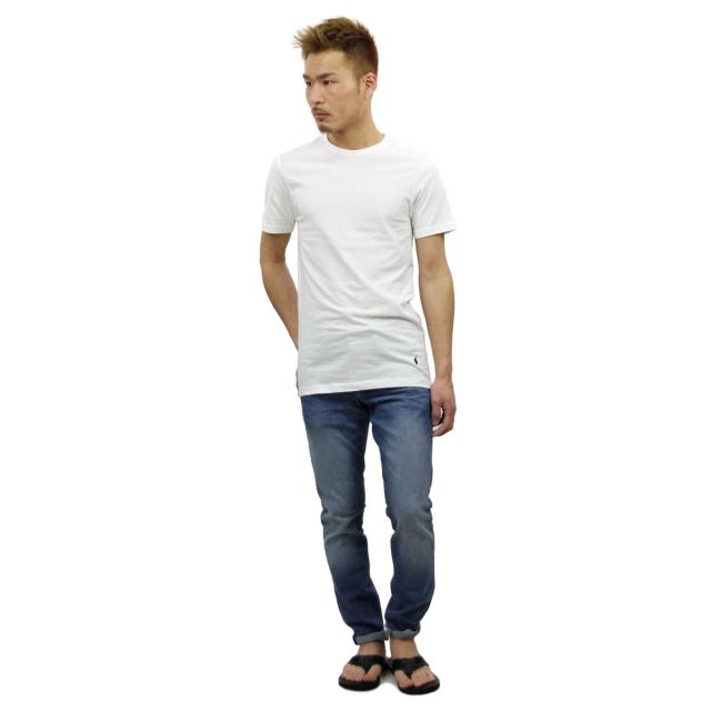 ポロ ラルフローレン POLO RALPH LAUREN 正規品 メンズ アンダーウェア 半袖クルーネックT COTTON CLASSIC CREW T-SHIRT NCCNP WHD WHITE/CRUISE NAVY PP