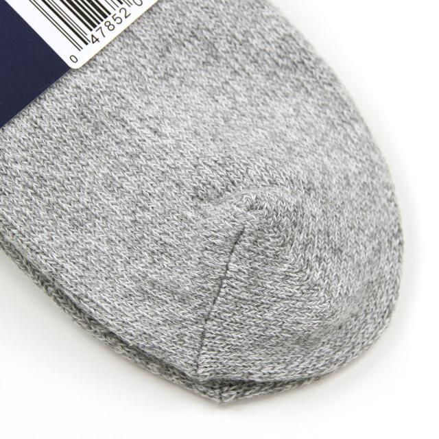 ポロ ラルフローレン POLO RALPH LAUREN 正規品 ソックス COTTON RIB SINGLE SOCK LTGYH 056 - LIGHT GREY HEATHER