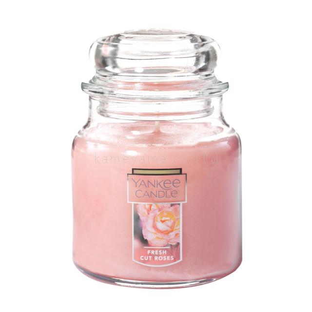 ヤンキーキャンドル YANKEE CANDLE 正規品 YCジャーM FCローズ YK0040503 4901435937632