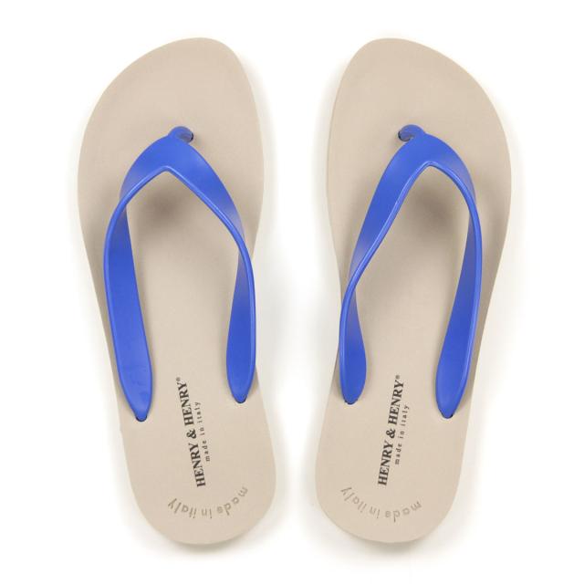ヘンリーアンドヘンリー HENRY&HENRY サンダル FRIPPER BEIGE/AZURO
