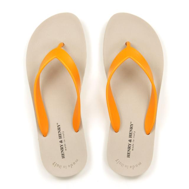 ヘンリーアンドヘンリー HENRY＆HENRY FRIPPER BEIGE/ORANGE
