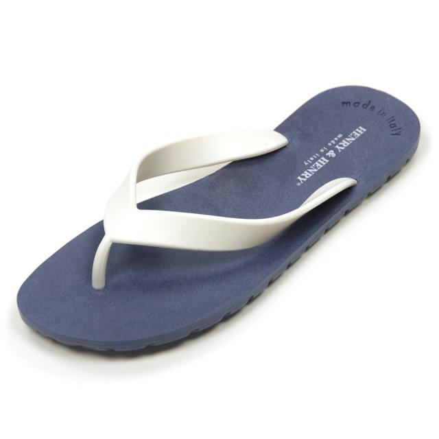 ヘンリーアンドヘンリー HENRY＆HENRY FRIPPER NAVY/WHITE