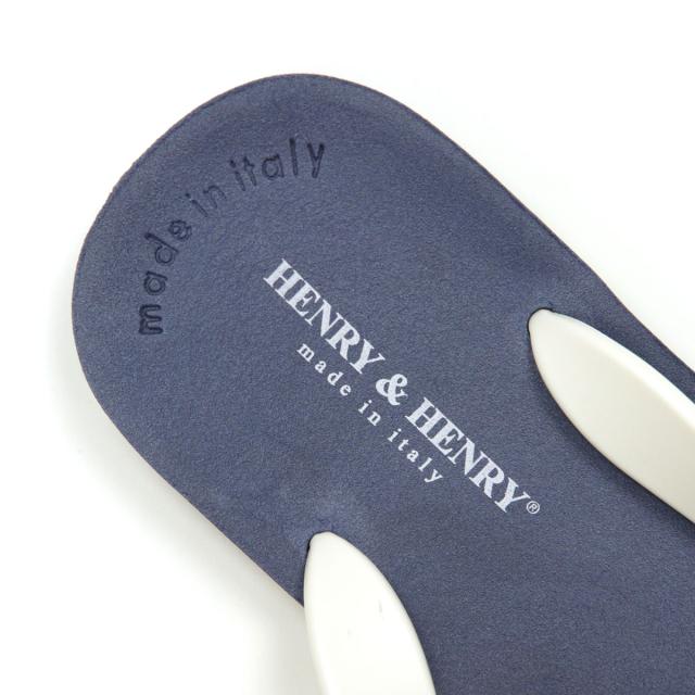 ヘンリーアンドヘンリー HENRY＆HENRY FRIPPER NAVY/WHITE