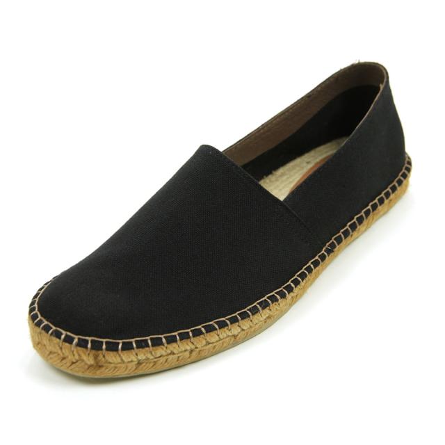 サルヴィ SALVI 正規販売店 シューズ ESPADRILLE SHOES エスパドリーユ シューズ 44-2 NEGRO BLACK
