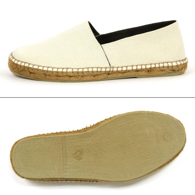 サルヴィ SALVI 正規販売店 シューズ ESPADRILLE SHOES エスパドリーユ シューズ 44-2 CRUDO IVORY