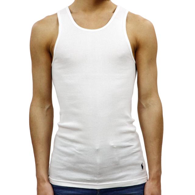 ポロ ラルフローレン POLO RALPH LAUREN 正規品 メンズ アンダーウェア タンクトップ 3 PACK P3 CLASSIC FIT TANKS NCTKP3 WHD 3 WHITE/CRUISE NAVY PP