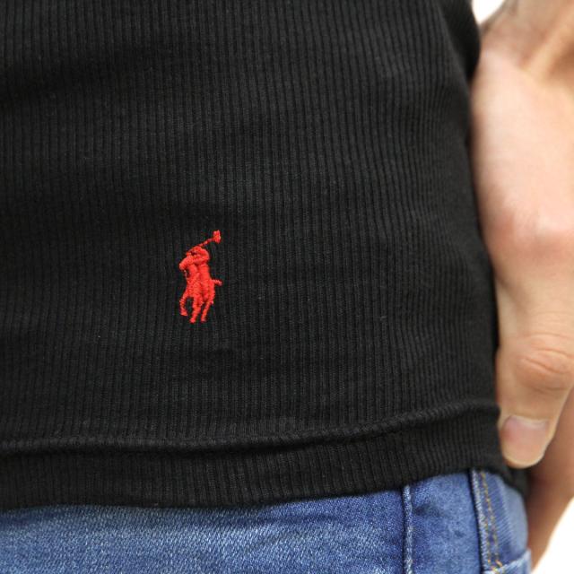 ポロ ラルフローレン POLO RALPH LAUREN 正規品 メンズ アンダーウェア タンクトップ COTTON CLASSIC TANK TOP T-SHIRT NCTKP PBD POLO BLACK/RL2000 RED PP