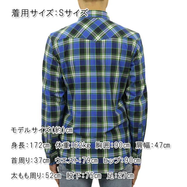 アメリカンイーグル AMERICAN EAGLE 正規品 メンズ ウエスタンシャツ AE Plaid Western Shirt 8151-8547 BLUE
