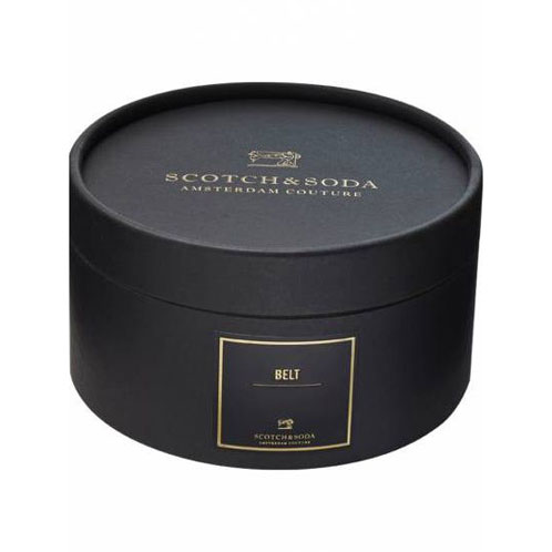 スコッチアンドソーダ SCOTCH＆SODA メンズ ベルト Geometric embossed belt 76152 27 BURGUNDY