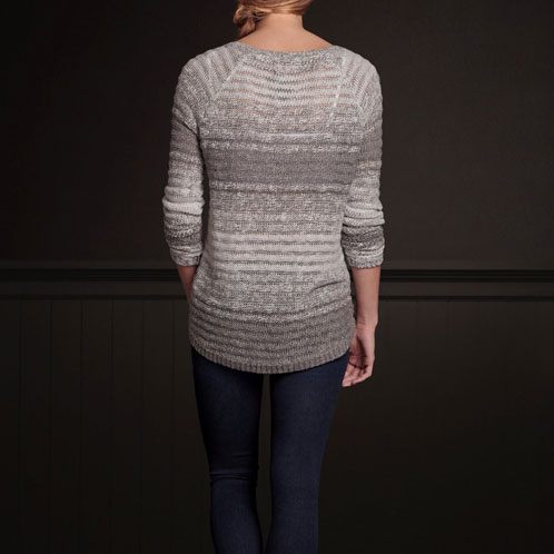 ホリスター HOLLISTER 正規品 レディース Vネックセーター Pacific V Neck Sweater GREY