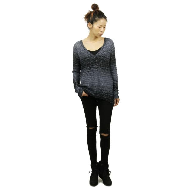 ホリスター HOLLISTER 正規品 レディース Vネックセーター Pacific V Neck Sweater NAVY