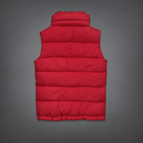 アバクロキッズ AbercrombieKids 正規品 子供服 ボーイズ ベスト puffer vest RED