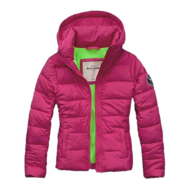 アバクロキッズ AbercrombieKids 正規品 子供服 ガールズ ジャケット puffer jacket HOT PINK