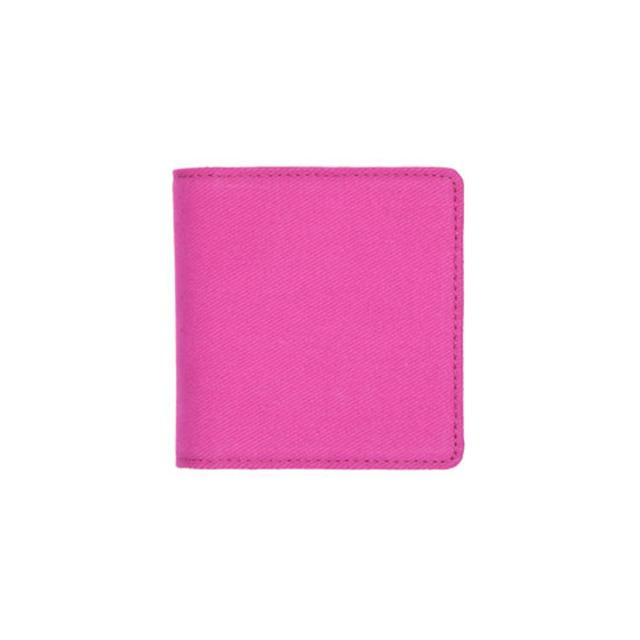 マークジェイコブス MARCJACOBS 正規品 財布 Laminated Twill Jacobs Square Billfold MAGENTA