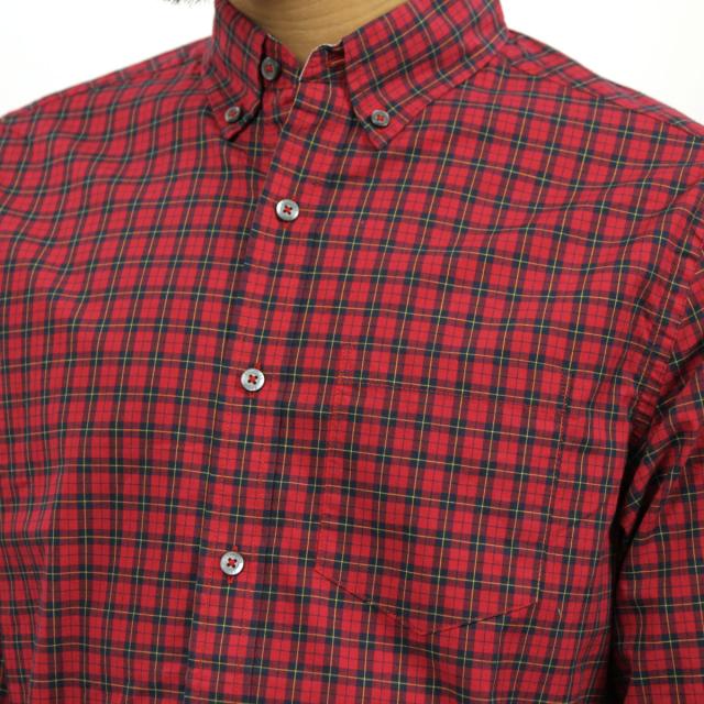 アメリカンイーグル AMERICAN EAGLE 正規品 メンズ ウエスタンシャツ AE Plaid Button Down Shirt 2153-8670 RED