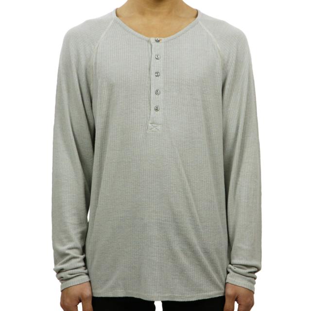 ヌーディージーンズ Nudie Jeans メンズ 長袖ヘンリーTシャツ LONG SLEEVE HENRY TEE GREY GREY