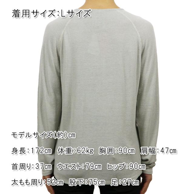 ヌーディージーンズ Nudie Jeans メンズ 長袖ヘンリーTシャツ LONG SLEEVE HENRY TEE GREY GREY