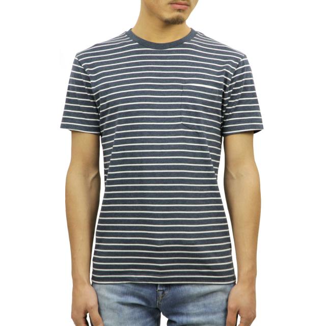 ジェイクルー J.CREW 正規品 メンズ 半袖Tシャツ SLIM HEATHERED POCKET TEE IN STRIPE