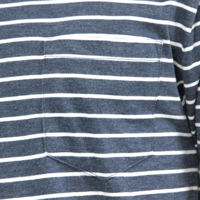 ジェイクルー J.CREW 正規品 メンズ 半袖Tシャツ SLIM HEATHERED POCKET TEE IN STRIPE