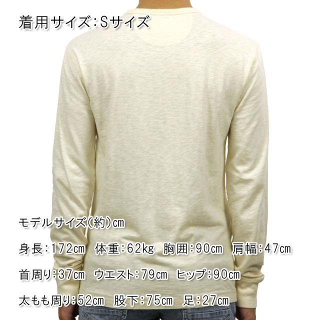 ジェイクルー J.CREW 正規品 メンズ 長袖Tシャツ HEATHERED HENLEY