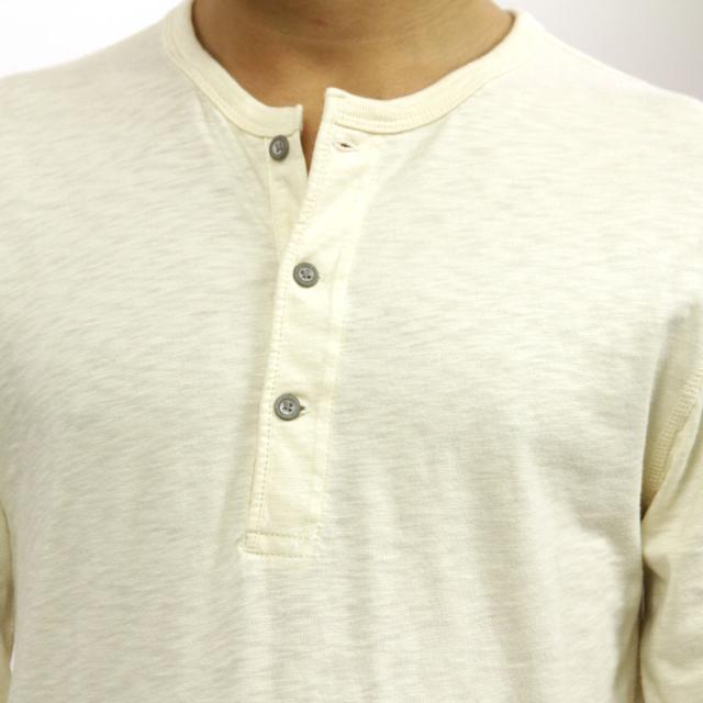 ジェイクルー J.CREW 正規品 メンズ 長袖Tシャツ HEATHERED HENLEY