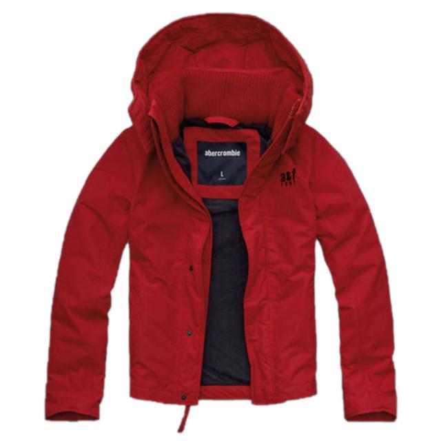 アバクロキッズ AbercrombieKids 正規品 子供服 ボーイズ ジャケット a&f all-season weather warrior RED