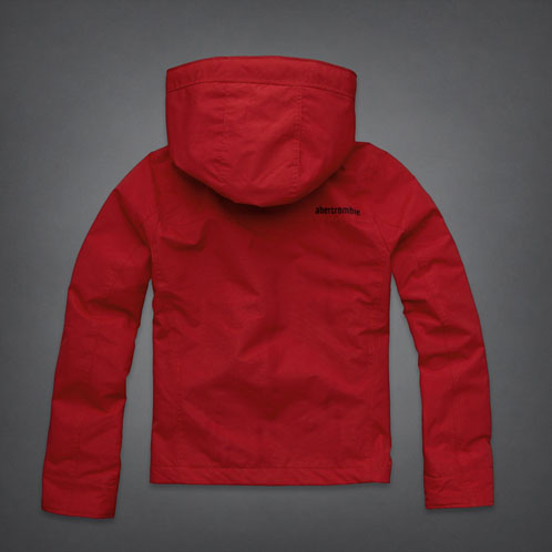 アバクロキッズ AbercrombieKids 正規品 子供服 ボーイズ ジャケット a&f all-season weather warrior RED