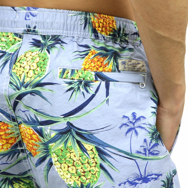スコッチアンドソーダ SCOTCH&SODA メンズ スイムパンツ Short length swimshort allover printed 84256 J