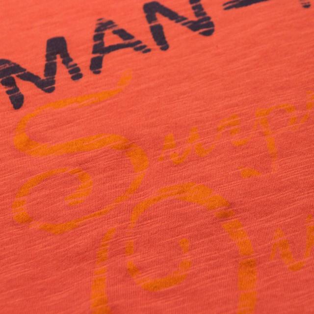 ノーエクセス NO EXCESS 正規品 メンズ 半袖VネックTシャツ T-shirt s/sl V-Neck Man-made print no iron slub 340214 68