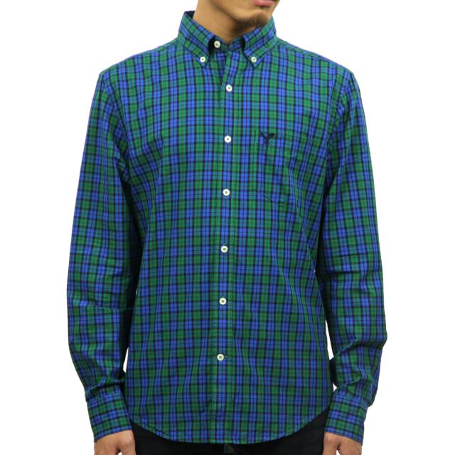 アメリカンイーグル AMERICAN EAGLE 正規品 メンズ 長袖シャツ BUTTON DOWN SHIRT 0513-8692