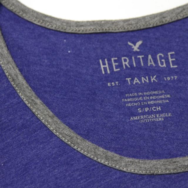 アメリカンイーグル AMERICAN EAGLE 正規品 メンズ タンクトップ AEO FACTORY HERITAGE RINGER TANK 1518-6071